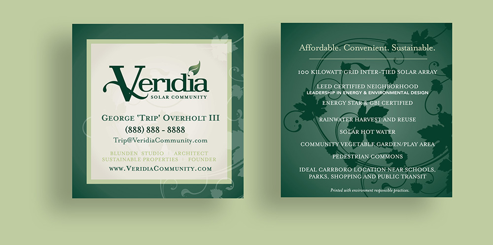 360 Veridia Business Card