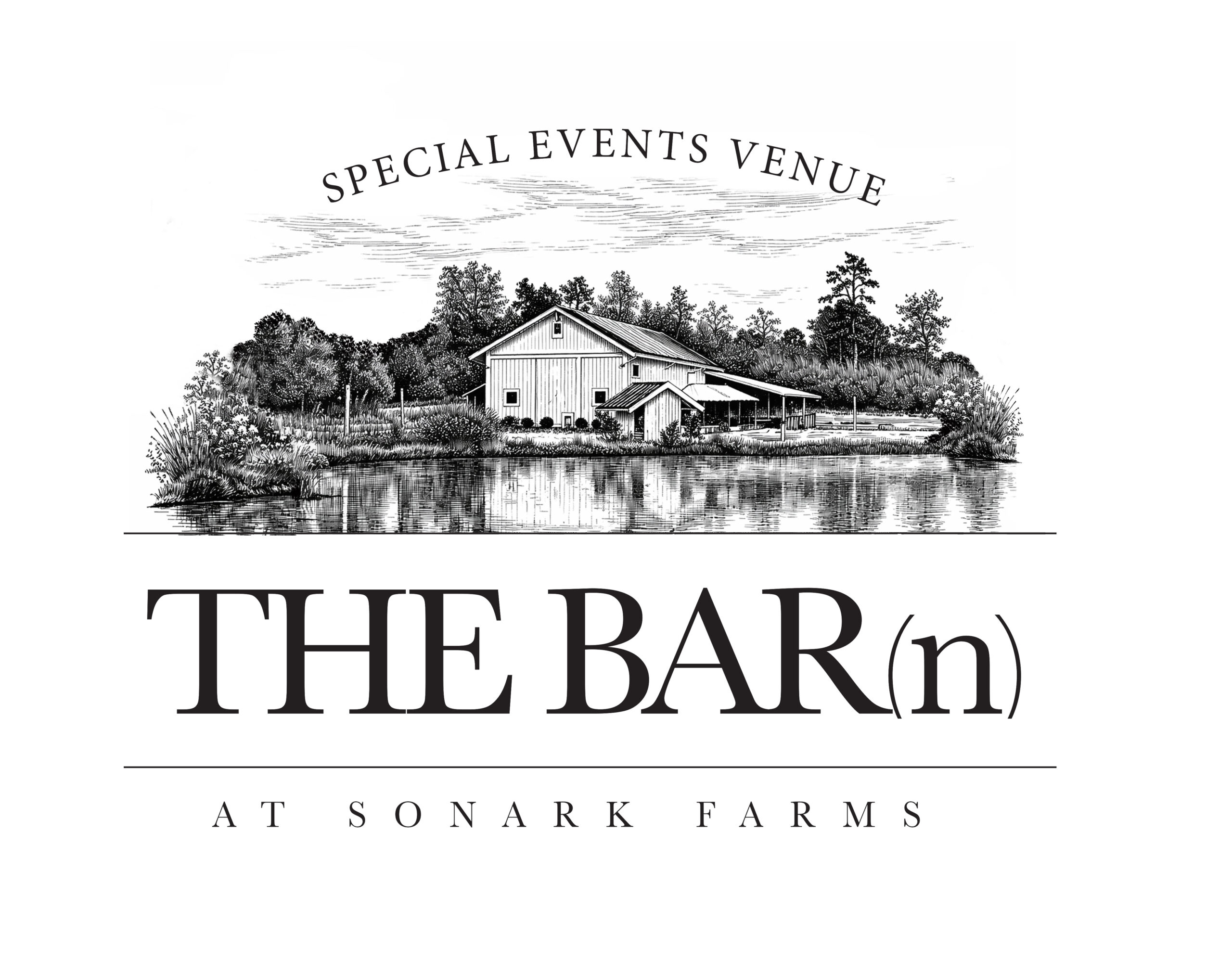 The Bar(n) at Sonark Farms logo designed by Scharding Design/+